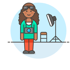 Photographers Shoot 4 Illustration from UX Colors Set