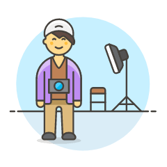 Photographers Shoot 5 Illustration from UX Colors Set