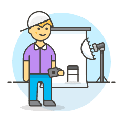 Photographers Studio 2 Illustration from UX Colors Set