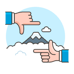 Frame Hand 1 Illustration from UX Colors Set