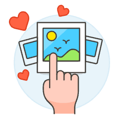 Image Like 1 Illustration from UX Colors Set