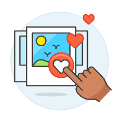 Image Love Select 2 Illustration from UX Colors Set