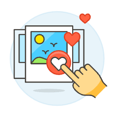 Image Love Select 3 Illustration from UX Colors Set