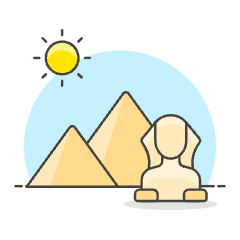 Pyramid SPHINX Illustration from UX Colors Set
