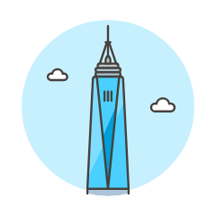 World Trade Center Illustration from UX Colors Set