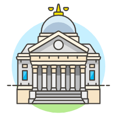 Courthouse 1 Illustration from UX Colors Set