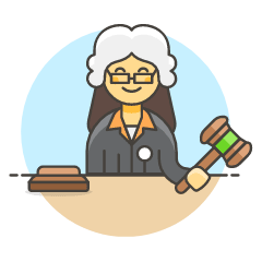 Judge 1 6 Illustration from UX Colors Set