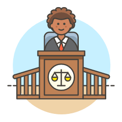 Judge 2 3 Illustration from UX Colors Set