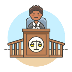 Judge 2 4 Illustration from UX Colors Set