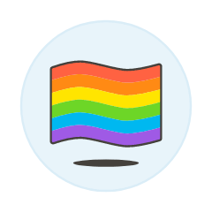 Pride Flag 2 Illustration from UX Colors Set