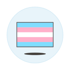 Transgender Flag 1 Illustration from UX Colors Set