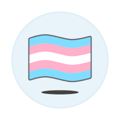Transgender Flag 2 Illustration from UX Colors Set