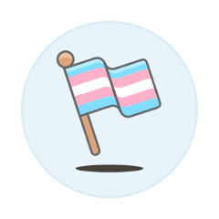 Transgender Flag 3 Illustration from UX Colors Set