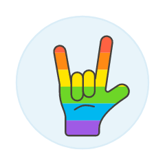Pride Rock Hand 2 Illustration from UX Colors Set