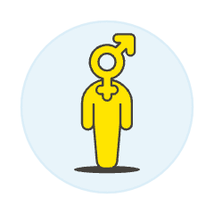 Neutral Gay Avatar 1 Illustration from UX Colors Set