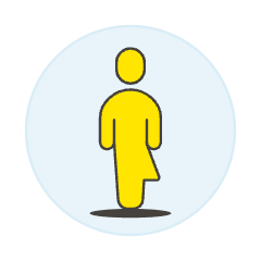 Neutral Gay Avatar Illustration from UX Colors Set