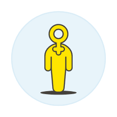 Neutral Gay Avatar Illustration from UX Colors Set