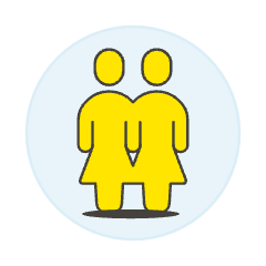 Neutral Homosexual Avatar 2 Illustration from UX Colors Set