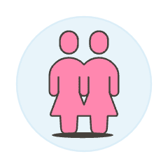 Pink Homosexual Avatar 2 Illustration from UX Colors Set