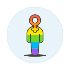 Pride Gay Avatar Illustration from UX Colors Set