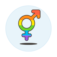 Pride Gay Symbol Illustration from UX Colors Set