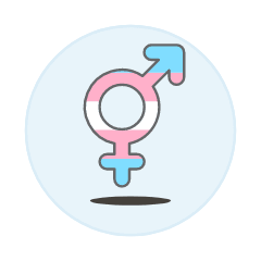 Transgender Gay Symbol Illustration from UX Colors Set