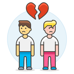 Gay Breakup 10 Illustration from UX Colors Set