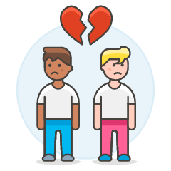 Gay Breakup 11 Illustration from UX Colors Set