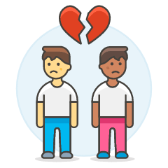 Gay Breakup 8 Illustration from UX Colors Set
