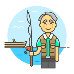 Fishing Trip 1 5 Illustration from UX Colors Set