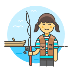 Fishing Trip 1 6 Illustration from UX Colors Set