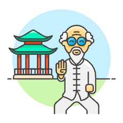 Martial Art 1 1 Illustration from UX Colors Set