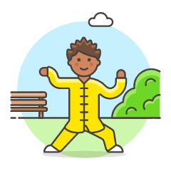 Martial Art 2 4 Illustration from UX Colors Set