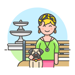 Pet Lover 1 2 Illustration from UX Colors Set
