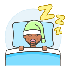 Sleeping 3 Illustration from UX Colors Set