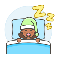 Sleeping 6 Illustration from UX Colors Set