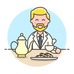 Tea Time 1 4 Illustration from UX Colors Set