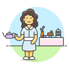 Tea Time 2 3 Illustration from UX Colors Set