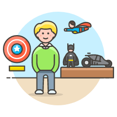 Toy Collector 1 Illustration from UX Colors Set