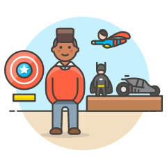 Toy Collector 2 Illustration from UX Colors Set