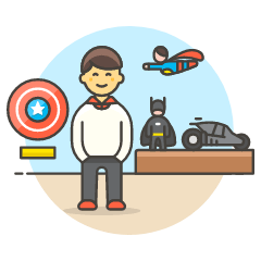 Toy Collector 3 Illustration from UX Colors Set