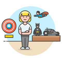Toy Collector 4 Illustration from UX Colors Set