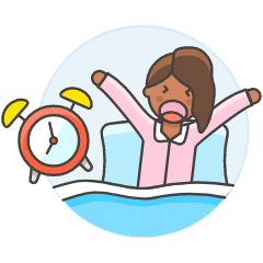 Wake Up 6 Illustration from UX Colors Set