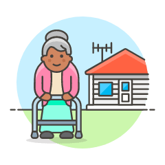 Retirement 2 4 Illustration from UX Colors Set