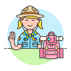 Scout 2 Illustration from UX Colors Set