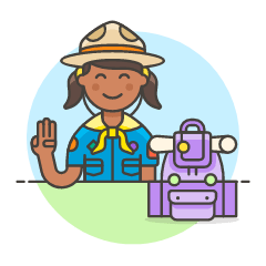 Scout 3 Illustration from UX Colors Set