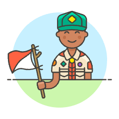 Scout 4 Illustration from UX Colors Set