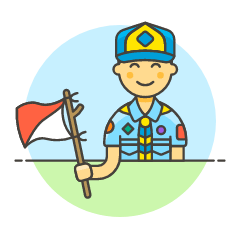 Scout 5 Illustration from UX Colors Set