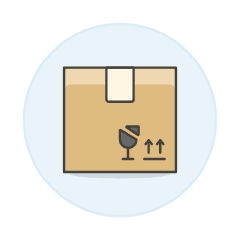 Box Package 1 Illustration from UX Colors Set