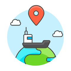 Sea Cargo 1 Illustration from UX Colors Set